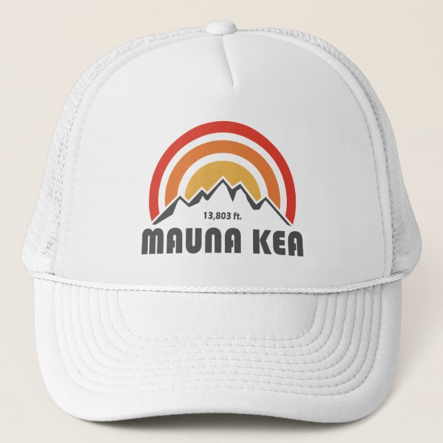 Mauna Kea Trucker Hat (Front)