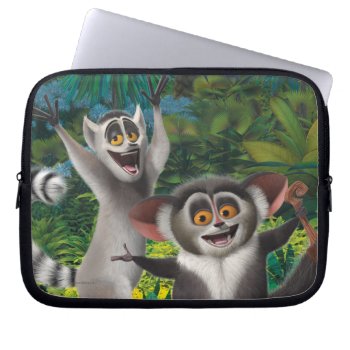 Maurice And Julien Laptop Sleeve by madagascar at Zazzle