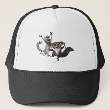 Maurice And Julien Trucker Hat by madagascar at Zazzle