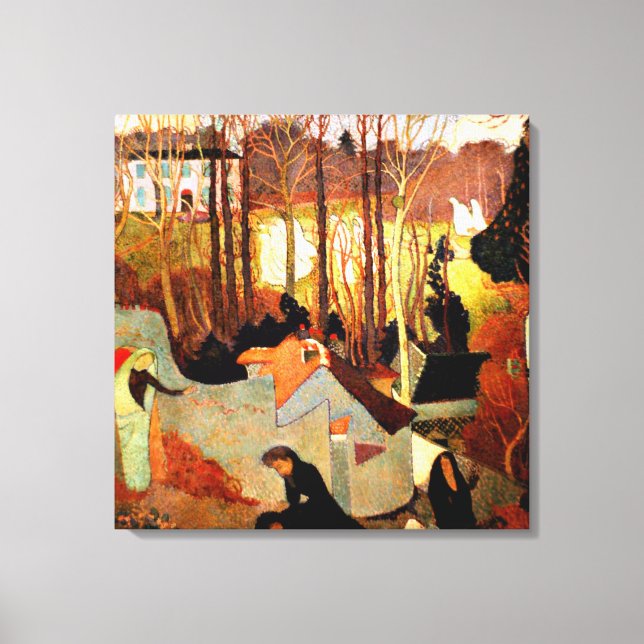 Maurice Denis - Easter Mystery, fine art painting Canvas Print (Front)