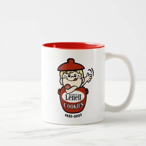 Maurice Lenell Cookies Chicago IL Two_Tone Coffee Mug
