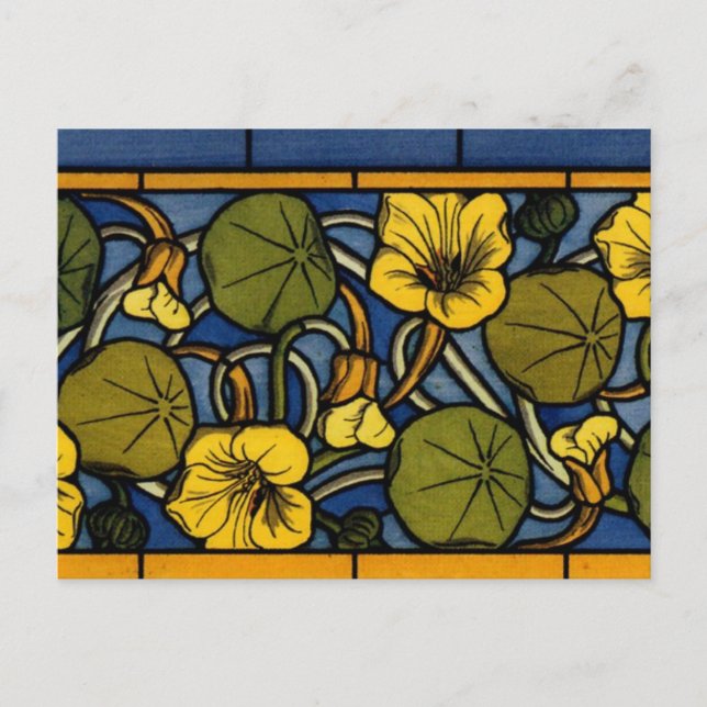 Maurice Pillard ( dit Verneuil ) Floral Art Nouvea Postcard (Front)