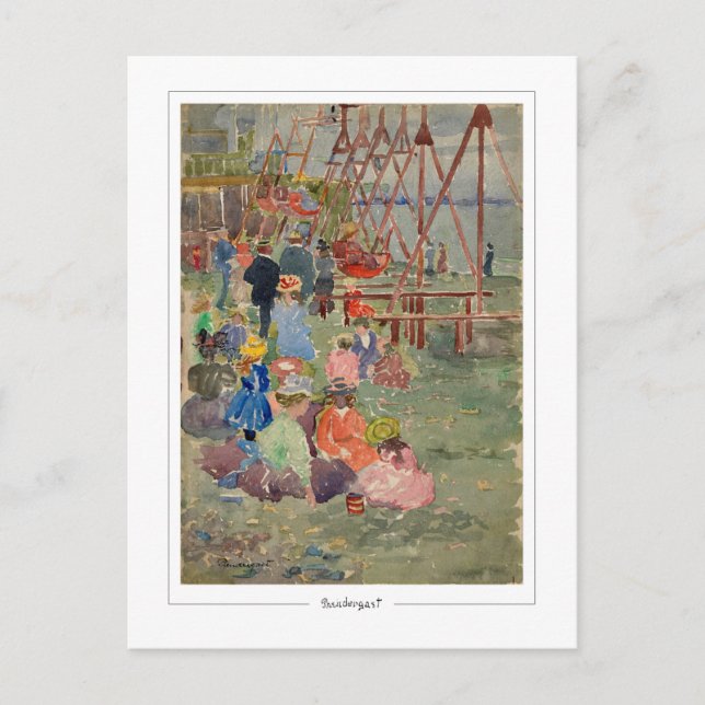 Maurice Prendergast #60 - Fine Art Postcard (Front)