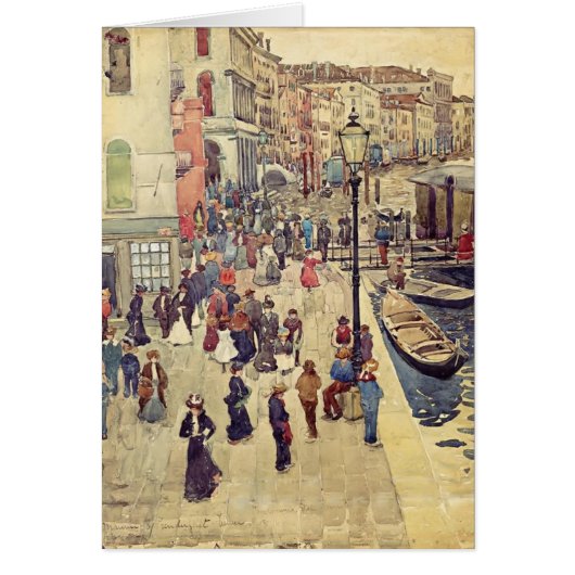 Maurice Prendergast- Venice Cards (Front)