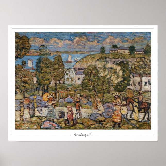 Maurice Prendergast Zedign Art Poster #10 (Front)