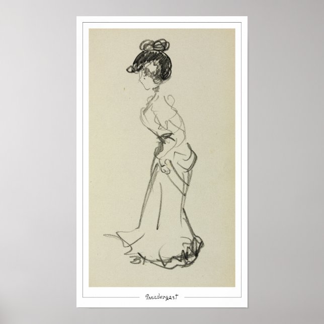 Maurice Prendergast Zedign Art Poster #571 (Front)