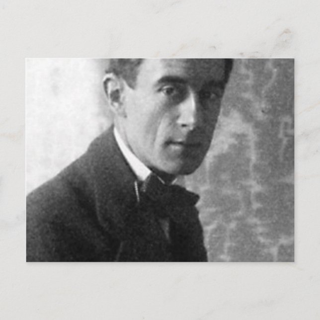 maurice ravel 1912 postcard (Front)
