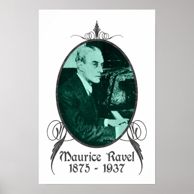 Maurice Ravel Poster (Front)