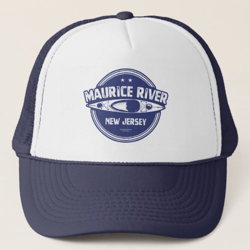 Maurice River New Jersey Kayaking Trucker Hat