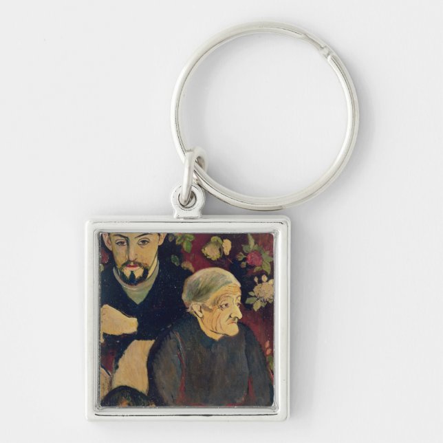 Maurice Utrillo, his Grandmother and his Dog Keychain (Front)