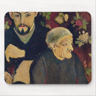 Maurice Utrillo, his Grandmother and his Dog Mouse Pad