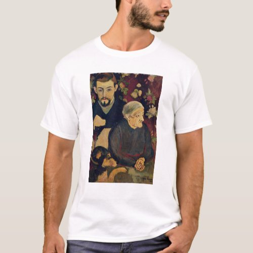 Maurice Utrillo his Grandmother and his Dog T_Shirt
