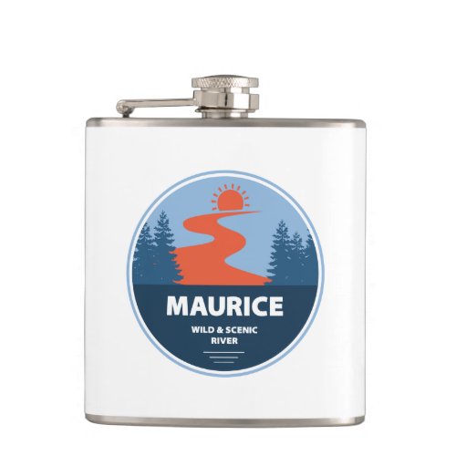 Maurice Wild And Scenic River Flask