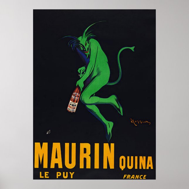 Maurin Quina Absinthe Poster (Front)