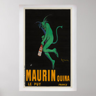 Maurin Quina by Leonetto Cappiello Vintage Poster