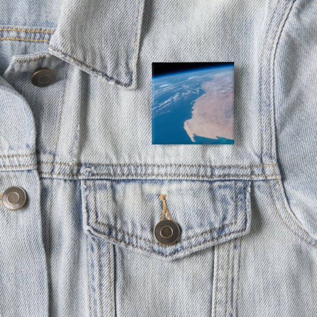 Mauritania And Western Sahara Off Coast Of Africa Button (In Situ)