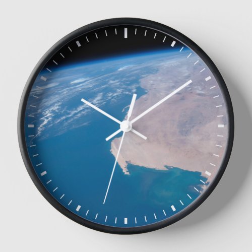 Mauritania And Western Sahara Off Coast Of Africa Clock