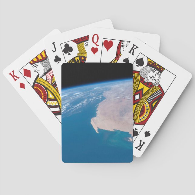 Mauritania And Western Sahara Off Coast Of Africa Poker Cards (Back)