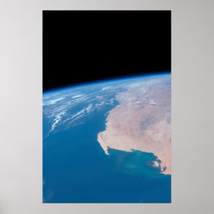 Mauritania And Western Sahara Off Coast Of Africa Poster