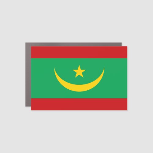 Mauritania Car Magnet