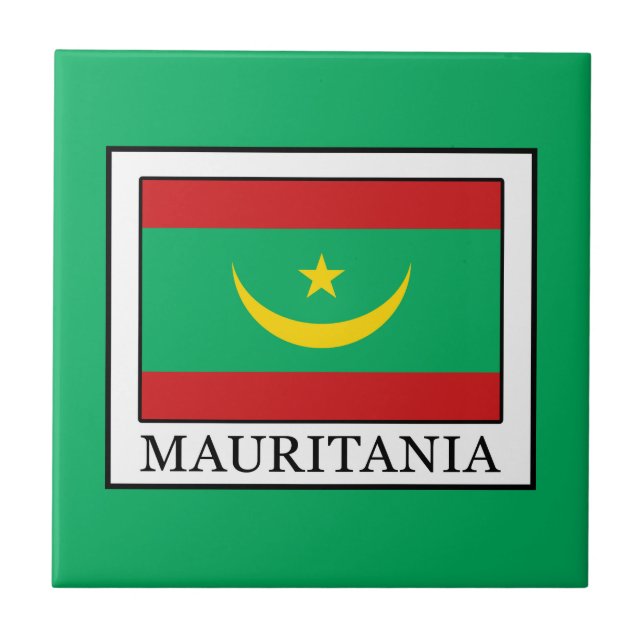 Mauritania Ceramic Tile (Front)