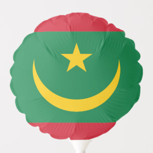 Mauritania Flag Balloon