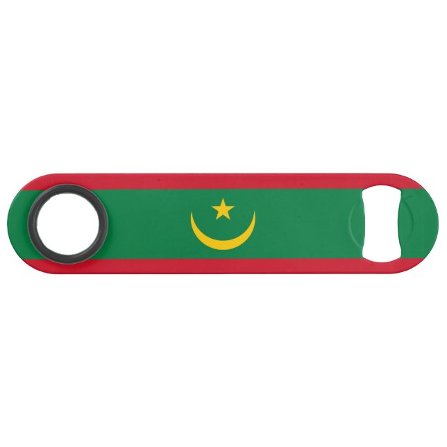 Mauritania Flag Bar Key (Front (Horizontal))