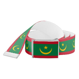 Mauritania Flag Belt