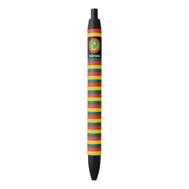 Mauritania Flag Cute Patriotic Pen (Front Vertical)