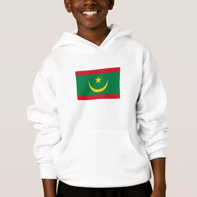 Mauritania Flag Hoodie (Front)