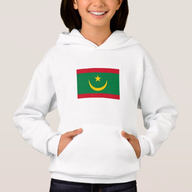 Mauritania Flag Hoodie (Front)