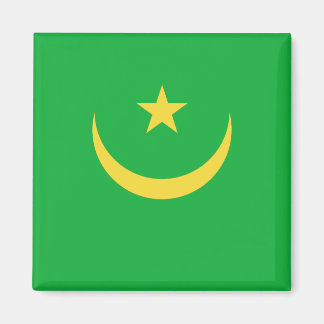Mauritania Flag Magnet