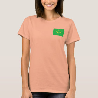 Mauritania Flag + Map T-Shirt