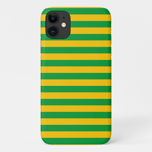 Mauritania flag stripes country symbol green yello Case-Mate iPhone case (Back)