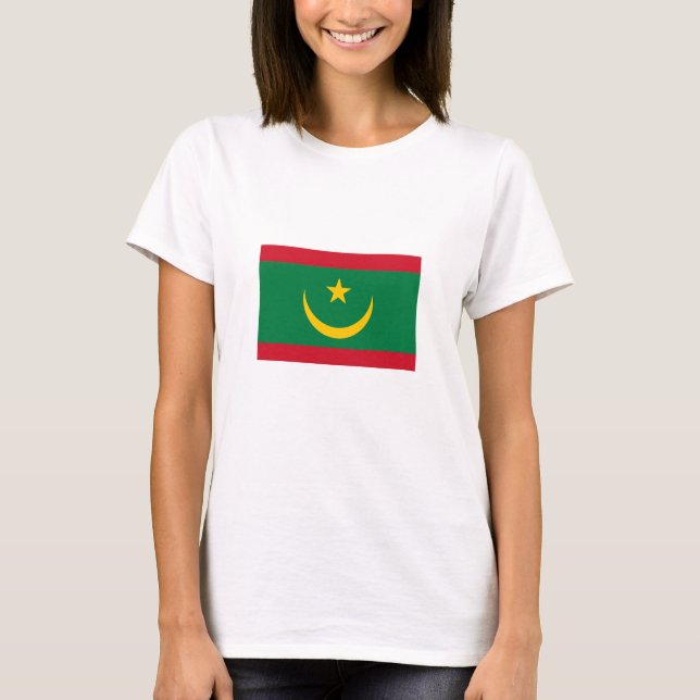 Mauritania Flag T-Shirt (Front)