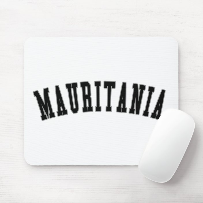 Mauritania Mouse Pad