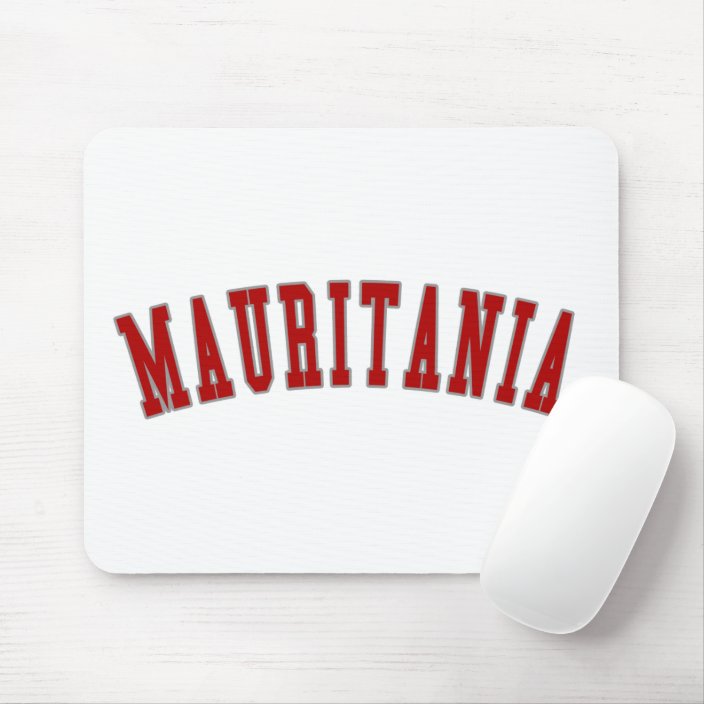 Mauritania Mouse Pad