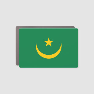 Mauritania Old Flag Car Magnet