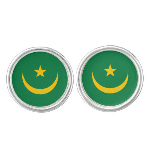 Mauritania Old Flag Cufflinks