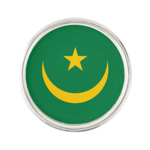 Mauritania Old Flag Lapel Pin