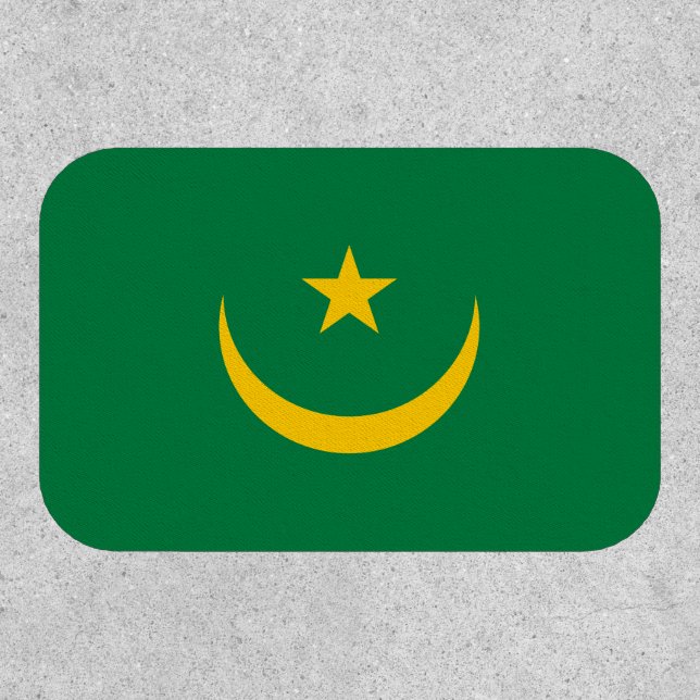 Mauritania Old Flag Patch (Front)