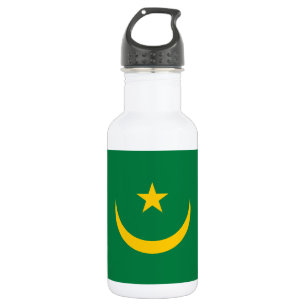 Mauritania Old Flag Stainless Steel Water Bottle