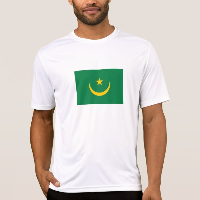 Mauritania Old Flag T-Shirt (Front)