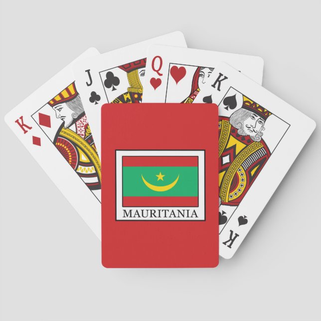 Mauritania Poker Cards (Back)