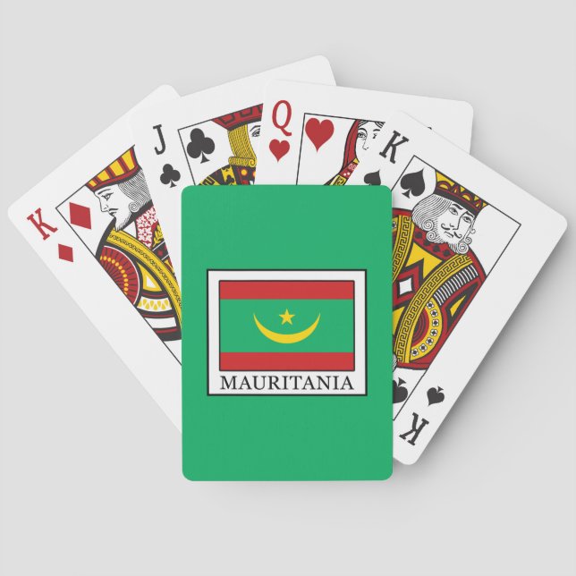 Mauritania Poker Cards (Back)