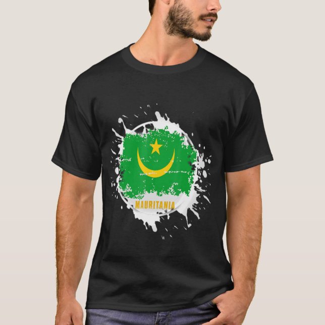 Mauritania Splash T-Shirt (Front)