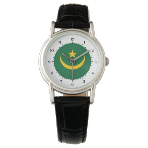 Mauritanian flag watch