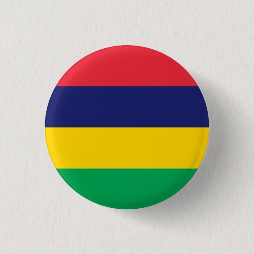 Mauritian Flag Flag of Mauritius Button