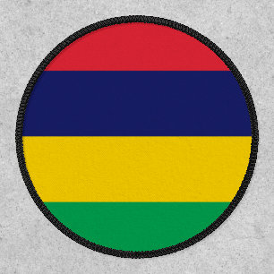 Mauritian Flag, Flag of Mauritius Patch