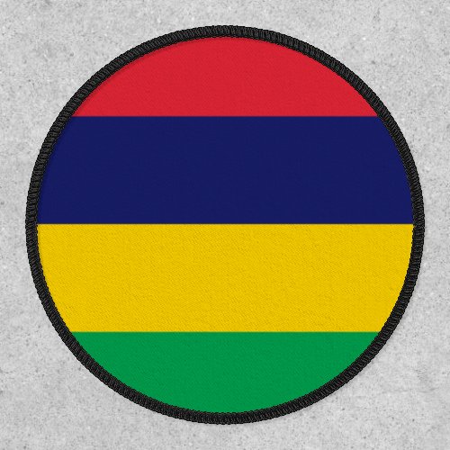 Mauritian Flag Flag of Mauritius Patch